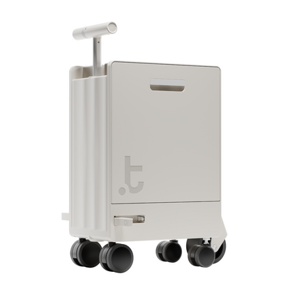 Travilo Electric Rideable Suitcase Smart Travel Luggage Easy Airport Mobility