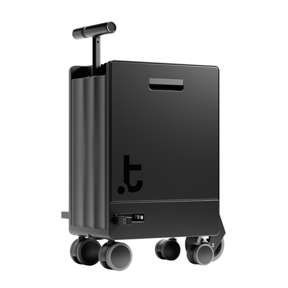 Travilo Electric Rideable Suitcase Smart Travel Luggage Easy Airport Mobility